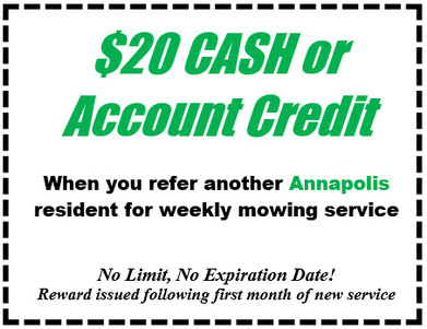Jons Lawns of Annapolis - Coupon 2 - Lawn Care